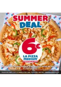 Prospectus Domino's pizza EVREUX : Summer deal