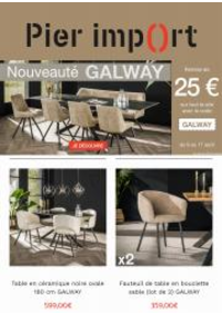 Prospectus Pierimport Lorient : Nouveauté GALWAY