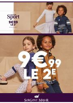 Promos et remises  : Collection Sport 9&euro;99 le 2e et les suivants*