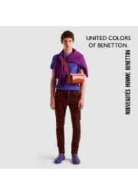 Prospectus United Colors Of Benetton BOULOGNE SUR MER : Nouveautés  Homme Benetton