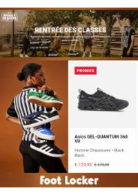Prospectus Foot Locker Rouen : Rentr&eacute;e des Classes