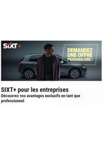 Promos et remises  : Offres et Produits SIXT