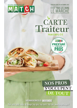 Prospectus  : Carte Traiteur Printemps-Été