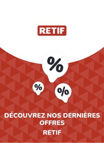 Prospectus Retif : Offres Retif