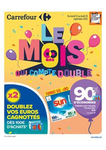 Promos et remises  : LE MOIS QUI COMPTE DOUBLE
