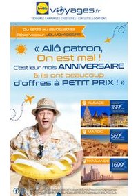 Prospectus Lidl : Lidl Voyages