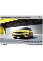 Promos et remises  : Opel Nouvelle Astra
