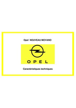 Promos et remises  : Opel Nouveau Movano