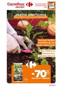 Prospectus Carrefour Drive OUISTREHAM : Jardin d'Automne