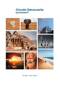 Prospectus CLUB MED voyage Paris : BROCHURE CIRCUITS CLUBMED