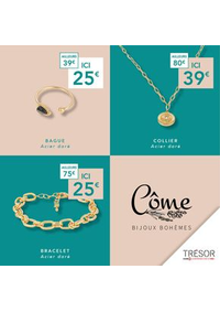 Prospectus Trésor Bijoux ARCUEIL : Bijoux