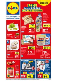 Prospectus Lidl : Le vrai repère contre l'inflation