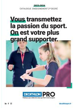 Journaux et magazines DECATHLON : Vous transmettez la passion du sport.