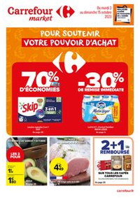Prospectus Carrefour Market SCY CHAZELLES : Pour soutenir votre pouvoir d'achat