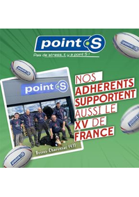 Prospectus Point S LISIEUX : Nos adhérents supportent aussi le XV de franche