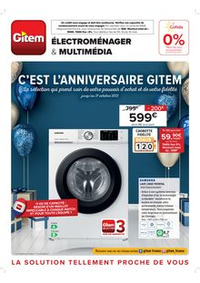 Prospectus Gitem Châteaurenard : C'EST L'ANNIVERSAIRE GITEM