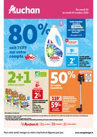 Prospectus Auchan Villeneuve-d'Ascq V2 : Cumulez des euros sur votre cagnotte Auchan !