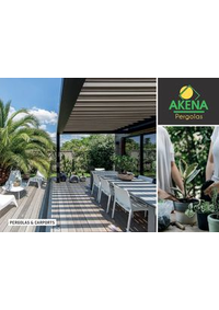 Prospectus Akena vérandas - Fleury-sur-Orne : PERGOLAS & CARPORTS