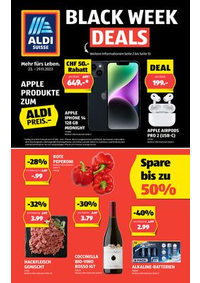 Prospectus Aldi : Black week deals