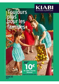Prospectus Kiabi THONON LES BAINS : Toujours plus pour les familles