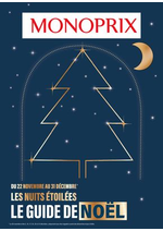 Prospectus Monoprix : Les nuits étoilées le guide de Noël