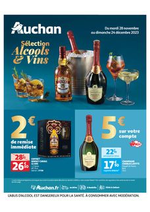 Prospectus Auchan : Le Guide des boissons de Noël