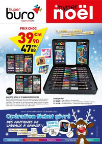 Prospectus Hyperburo Saint Maur des Fossés : Hyper Noël