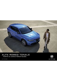 Prospectus Alfa Roméo BORT LES ORGUES : Catalogue Alfa Romeo TONALE