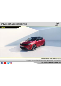 Prospectus opel : Opel Nouvelle Corsa