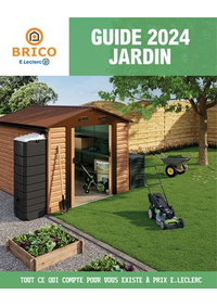 Prospectus E.Leclerc : GUIDE 2024 JARDIN