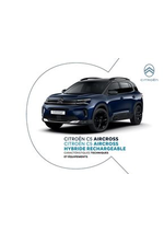 Promos et remises  : CITROËN C5 AIRCROSS HYBRIDE RECHARGEABLE