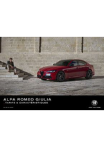 Prospectus Alfa Roméo : Alfa Romeo GIULIA