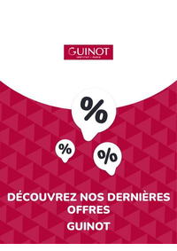 Prospectus Guinot LA SOUTERRAINE : Offres Guinot