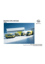 Prospectus opel : Opel Nouveau Movano