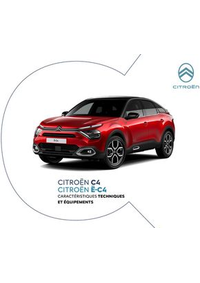 Prospectus Citroen LA CHAISE DIEU : Citroën Ë-C4 ÉLECTRIQUE CT NOUVELLE eC4