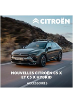 Promos et remises  : Citroën C5 X HYBRIDE RECHARGEABLE Brochure Accessoires