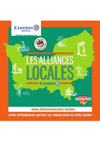 Prospectus E.Leclerc : Alliances locales Bayeux