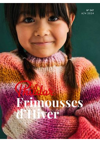 Prospectus Phildar distributeur Pleaux : Frimousses d’Hiver