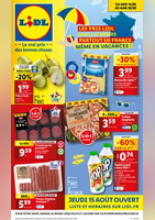 Chez Lidl, profitez des mêmes prix partout en France, même en vacances ! - Lidl
