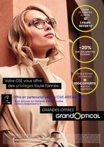 Prospectus Grand Optical : Grandes Offres