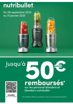 Promos et remises  : Nutribullet : Jusqu'à 50€ remboursés!