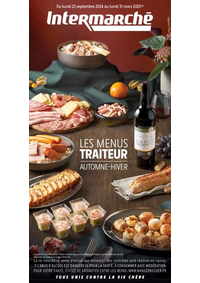 Prospectus Intermarché Super Parentis en Born : EVEN CATALOGUE TRAITEUR AUTOMNE HIVER