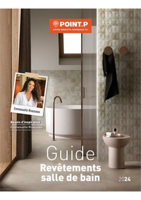 Prospectus Point P LAMASTRE : Guide Revêtements salle de Bain 2024