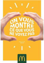 Prospectus Mc Donald's : La Brochure Nutritionnelle 2024