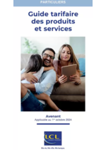 Prospectus  : Guide tarifaire des produits et services