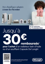 Promos et remises  : Jusqu'à 30€ remboursés