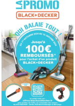 Prospectus  : OFFRE Black et Decker: jusqu'à 100€ remboursés !