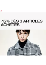 Promos et remises  : -15% DÈS 3 ARTICLES ACHETÉS