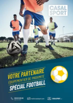 Promos et remises  : VOTRE PARTENAIRE ÉQUIPEMENTIER DE PROXIMITÉ SPÉCIAL FOOTBALL