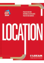 Prospectus Loxam : Catalogue de location